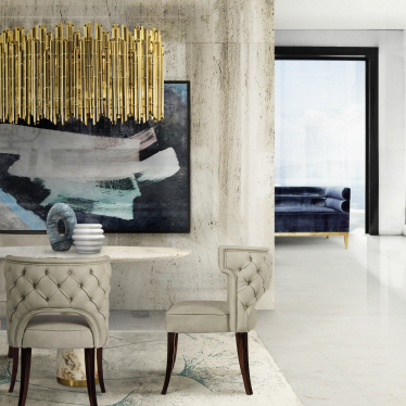 Modern dining room design 
